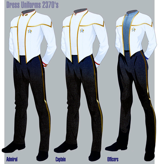 Ex Astris Scientia - Galleries - 24th Century Starfleet Uniforms