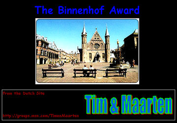 Binnenhof Award