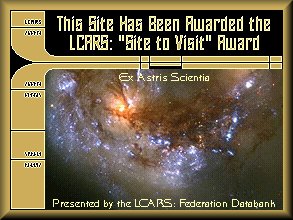 LCARS "Site to Visit" Award
