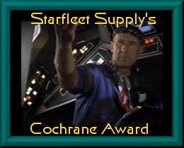 Starfleet Supply's Cochrane Award