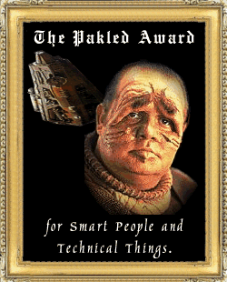 The Pakled Award