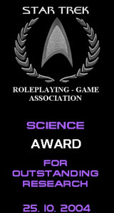 Star Trek Science Award