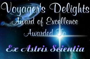 Voyager's Delights Award