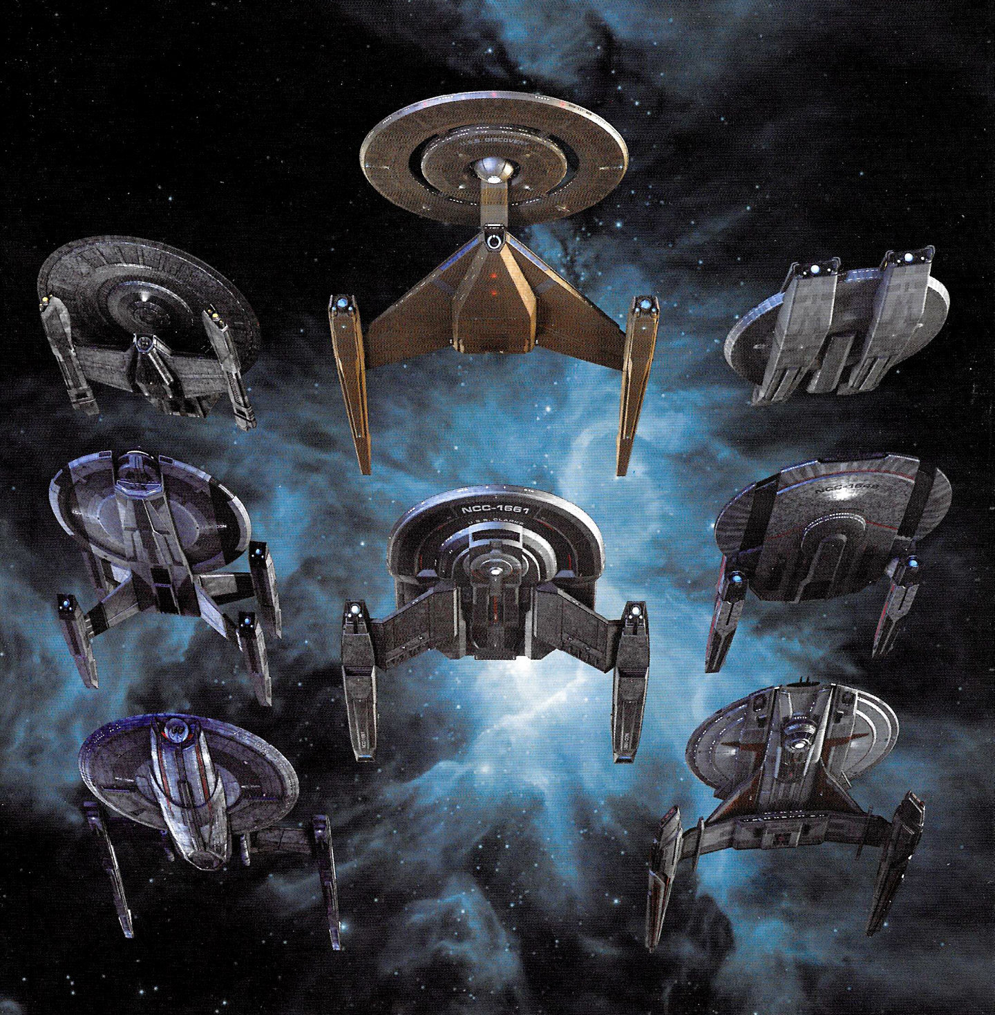 star trek federation starships