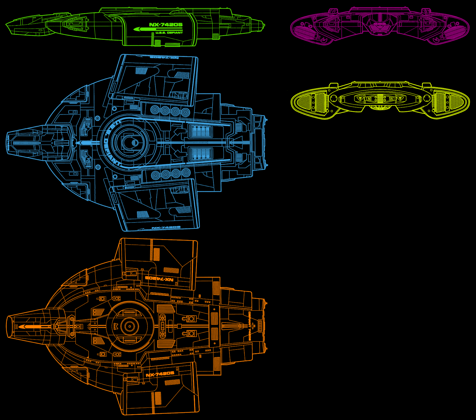 USS Defiant NX-74205.