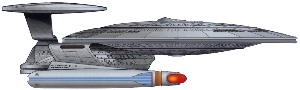 U.S.S Honshu Nebula Class Star Trek Metall Raumschiff Modell Diecast neu 